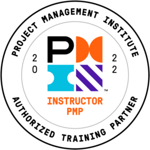 Official seal of the Project Management Institute's Authorized Training Partner designation
